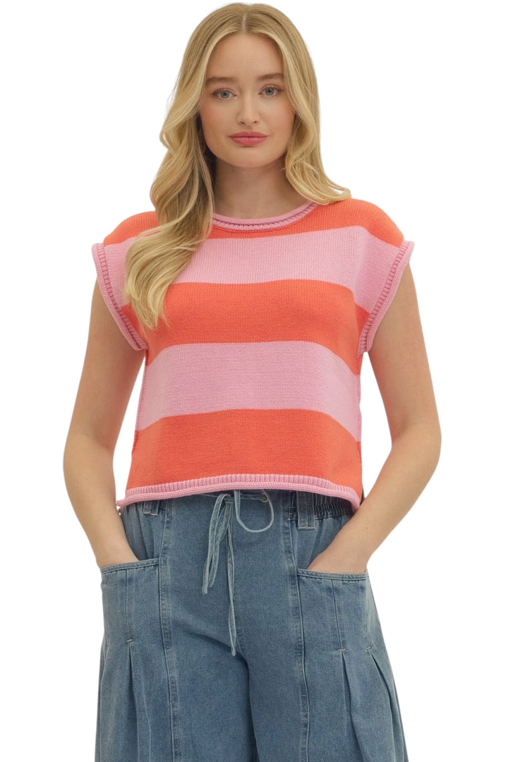Frankie Sleeveless Knit Top