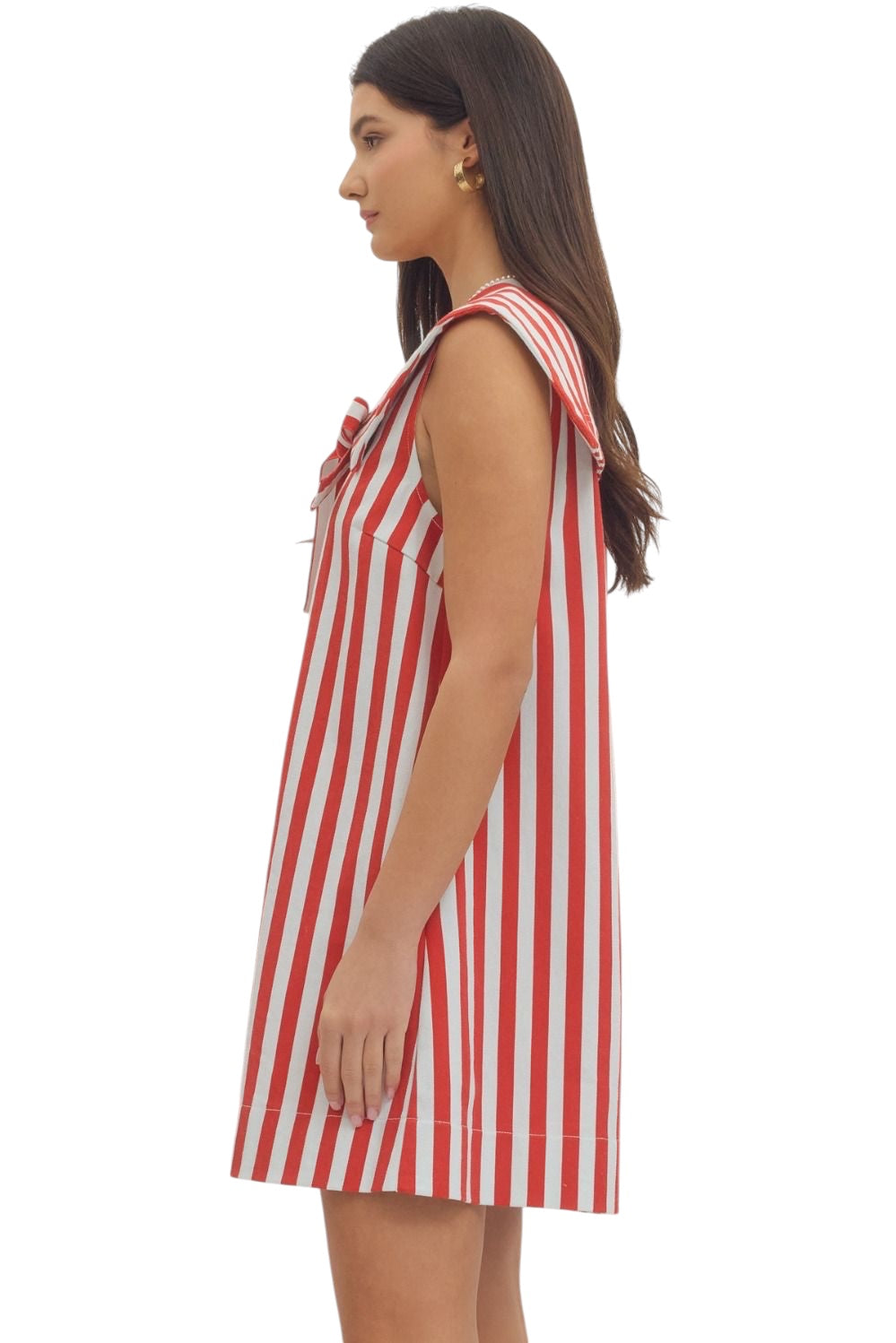 Adams Striped Mini Dress