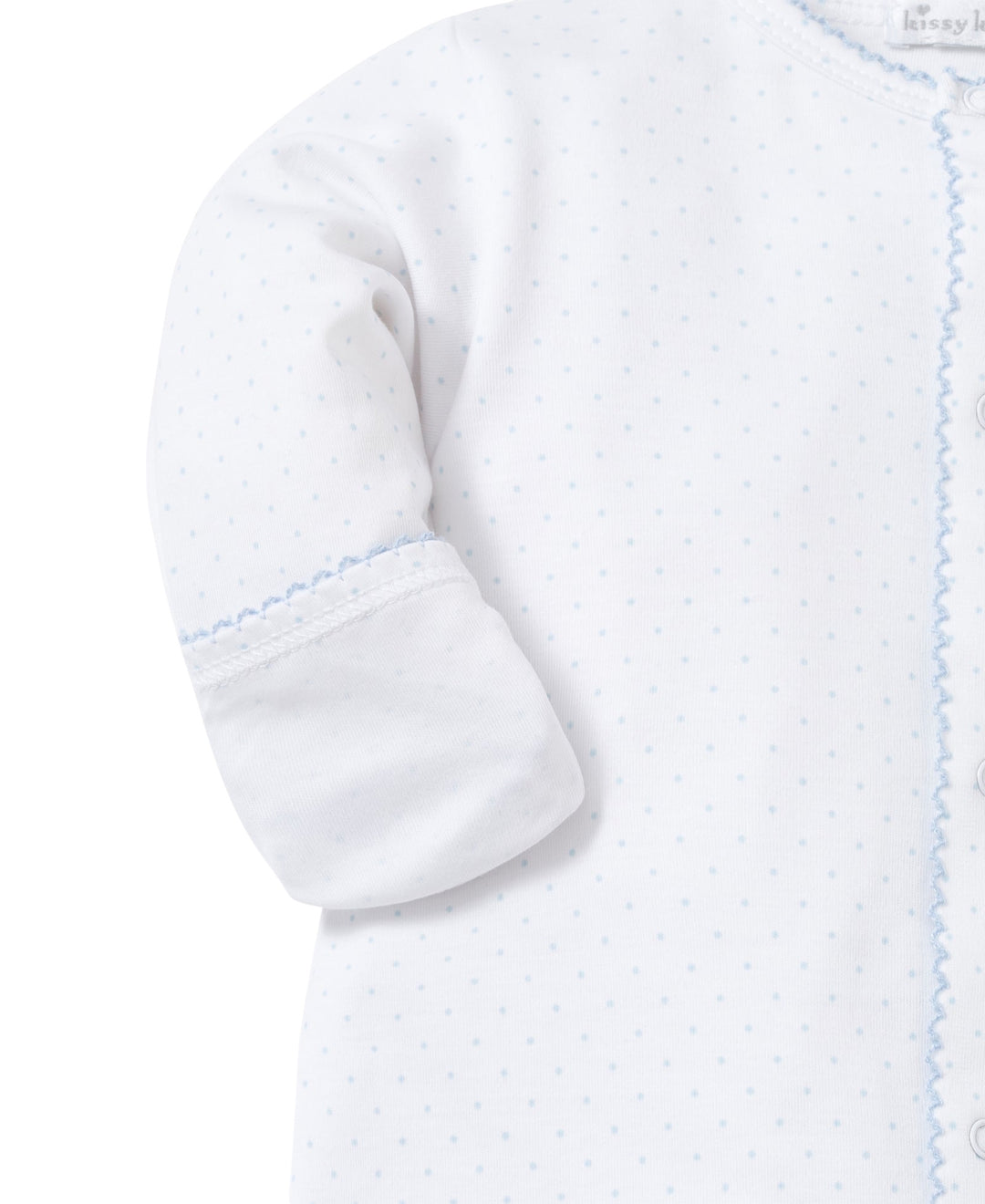 Blue Dots Kissy Kissy Convertible Gown