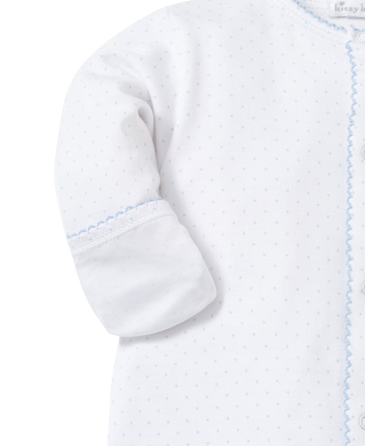 Blue Dots Kissy Kissy Convertible Gown
