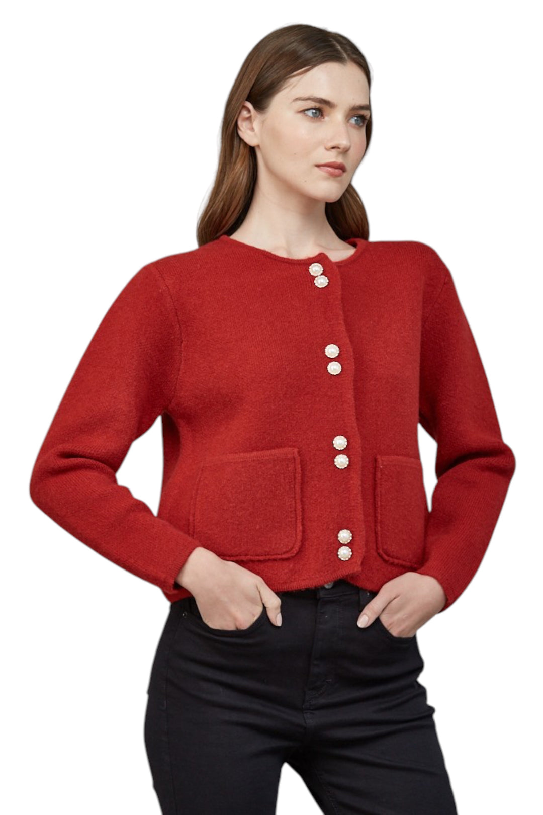 Butler Pearl Button Cardigan