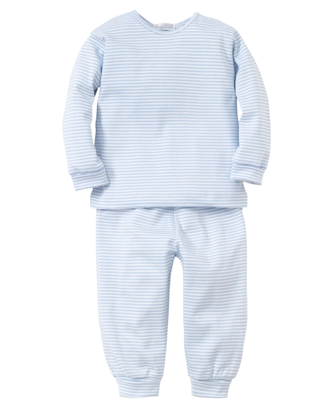 Blue Stripes Kissy Kissy Pant Set