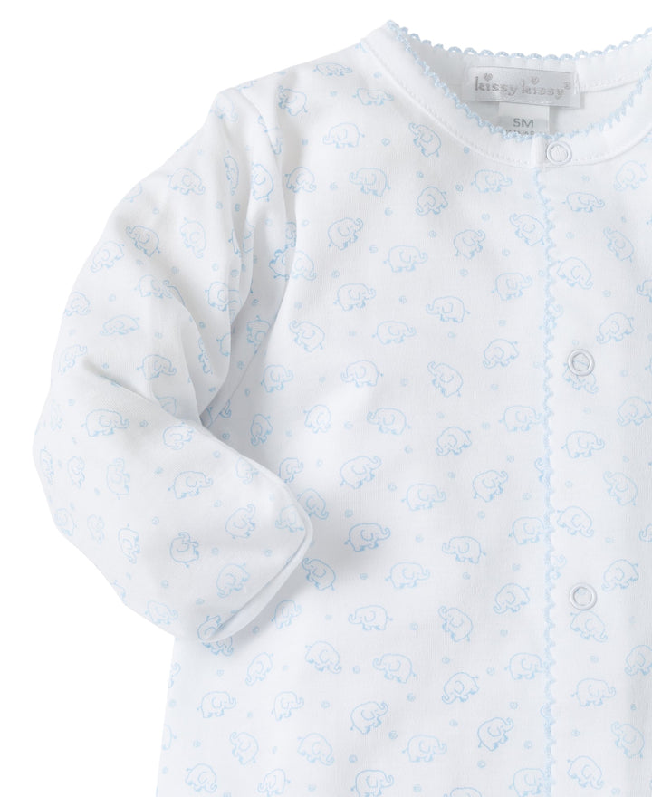 Blue Ele-fun Kissy Kissy Convertible Gown