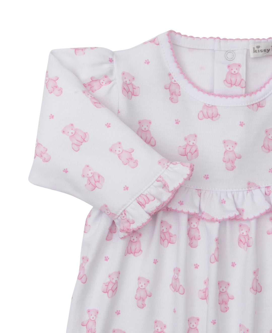 Pink Teddy Bears Kissy Kissy Playsuit