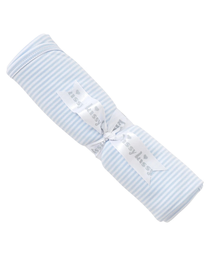 Simple Stripes Kissy Kissy Blanket