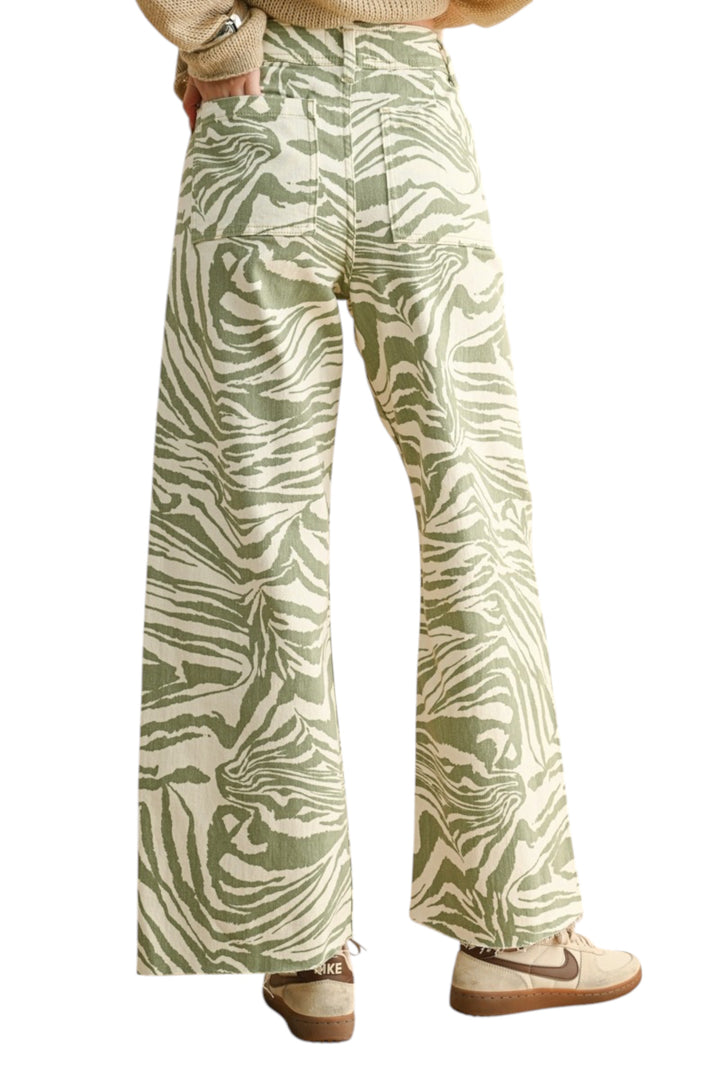Irwin Zebra Print Pants