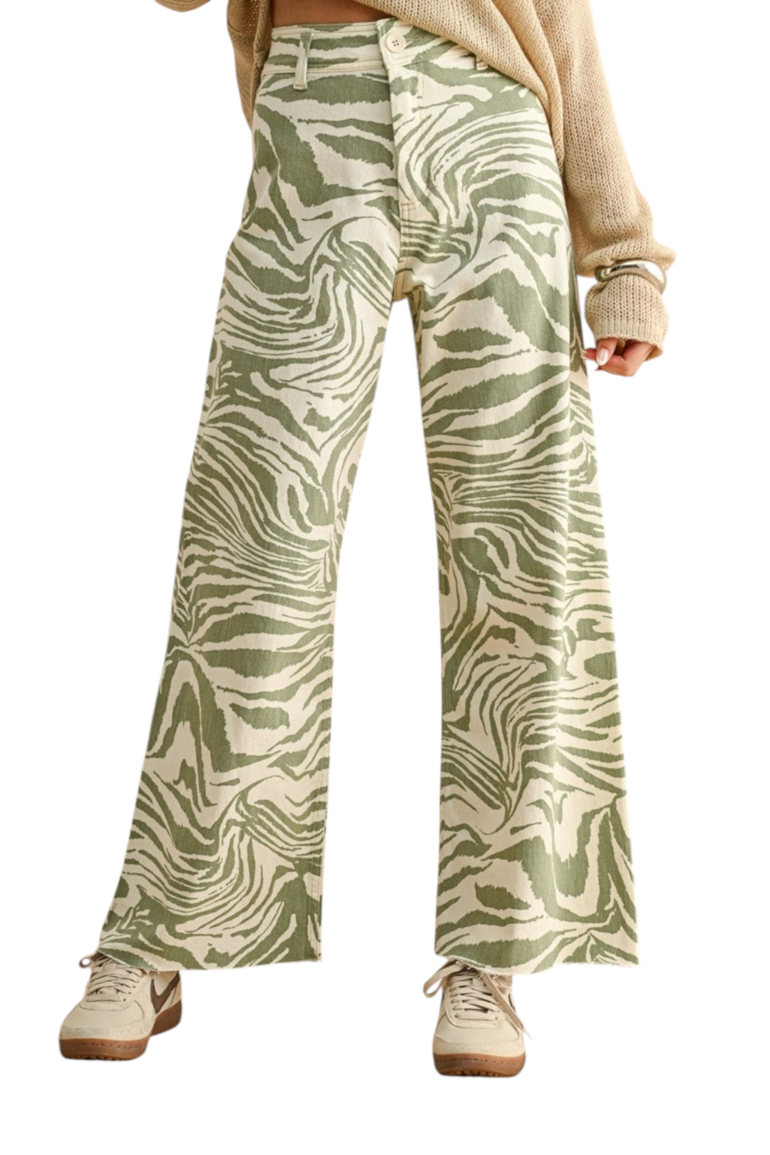 Irwin Zebra Print Pants