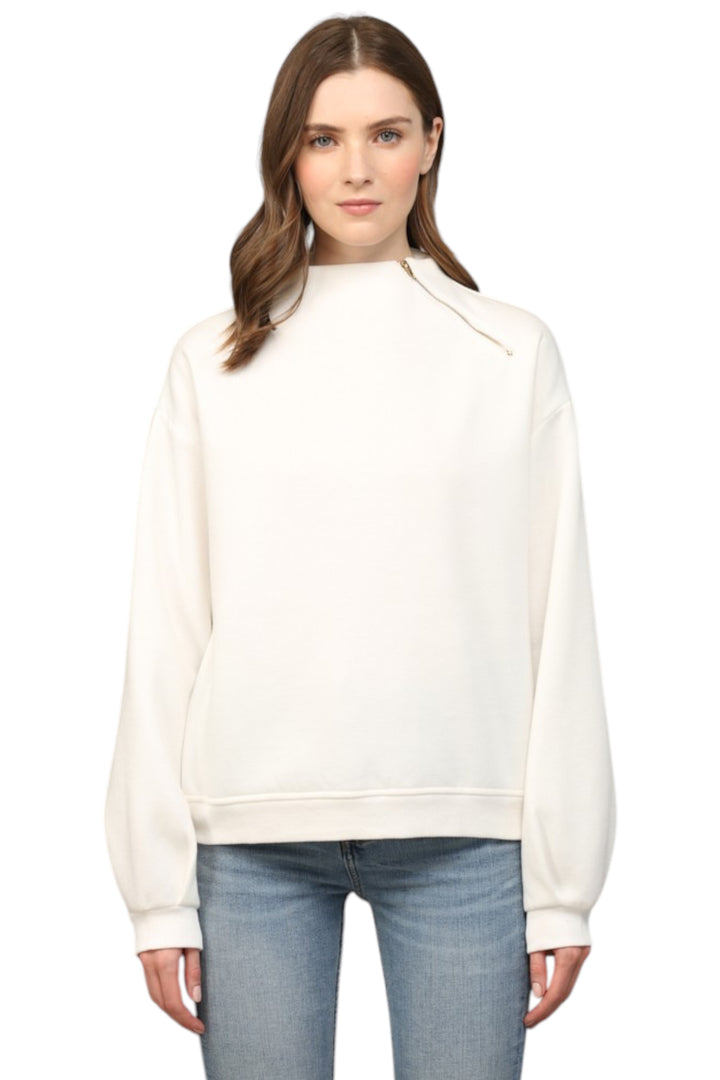 Briggs Zipper Trimmed Pullover