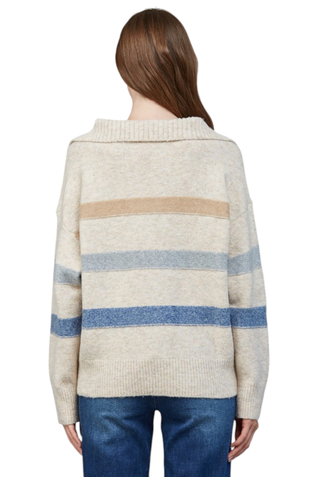 Ellis Striped Pullover Sweater