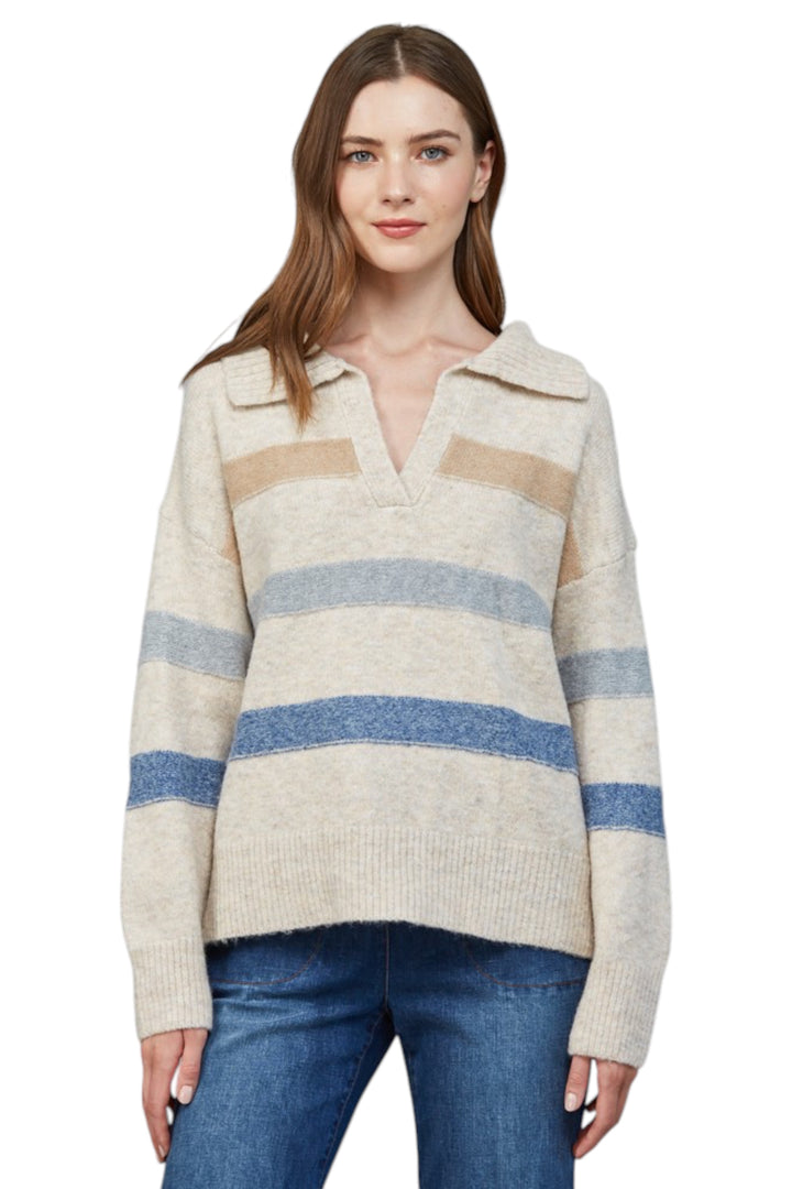 Ellis Striped Pullover Sweater
