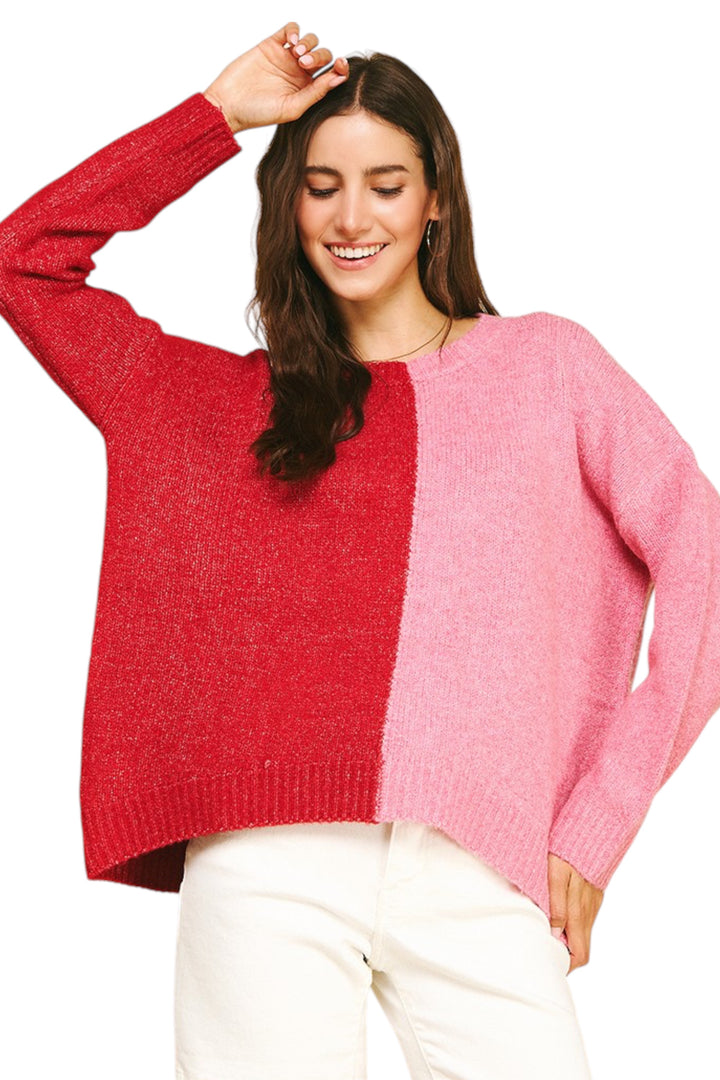 Maggie Colorblock Sweater