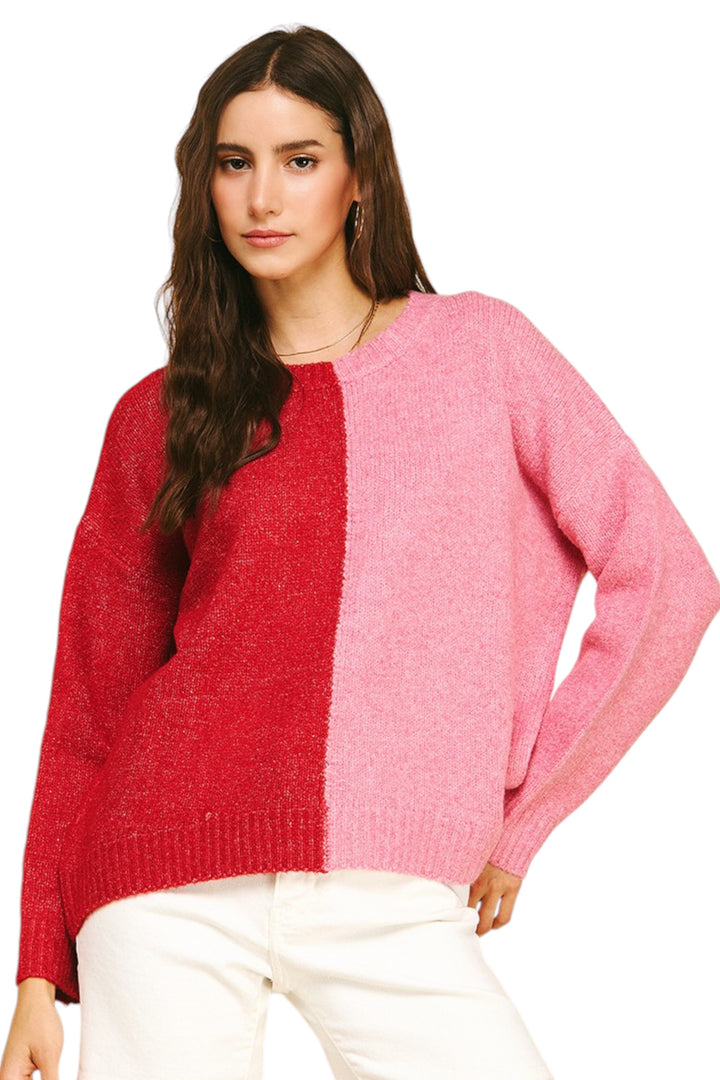 Maggie Colorblock Sweater