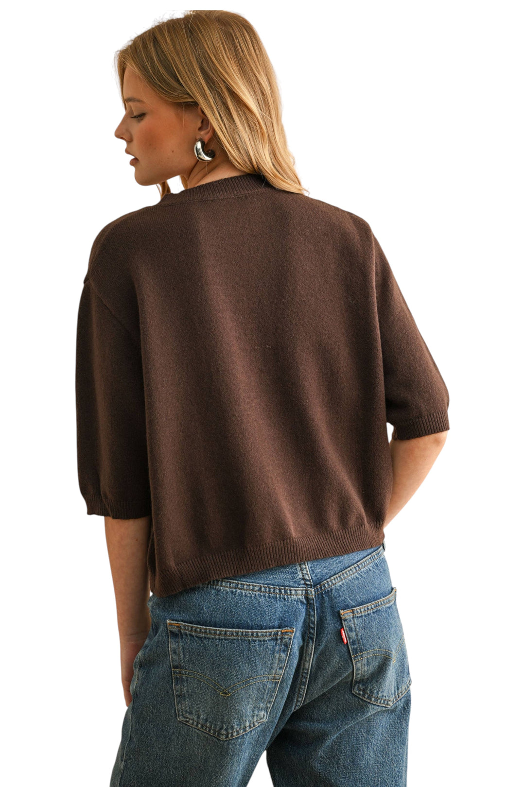 Griffin Short Sleeve Sweater