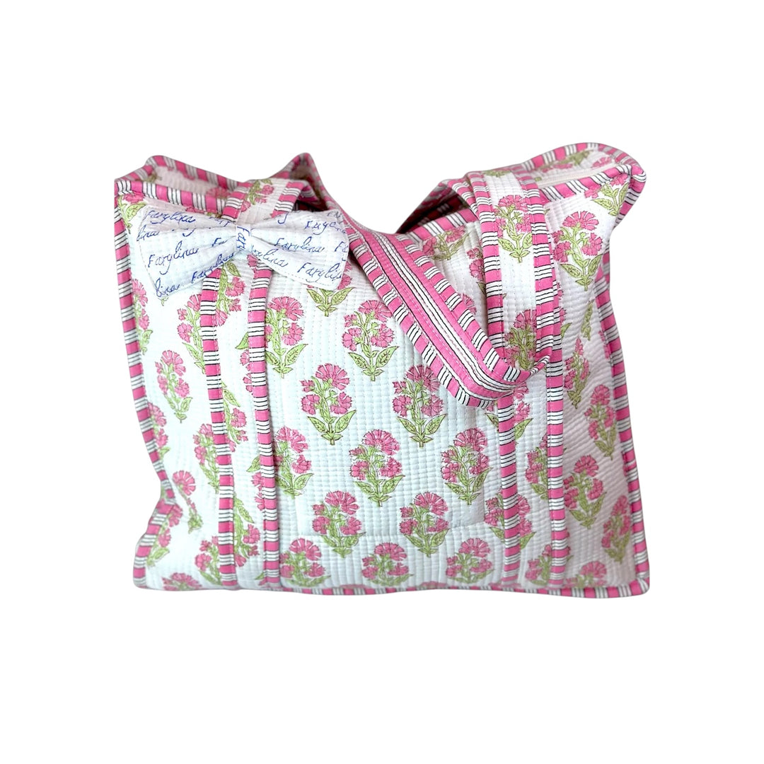 Jane Quilted Tote Bag