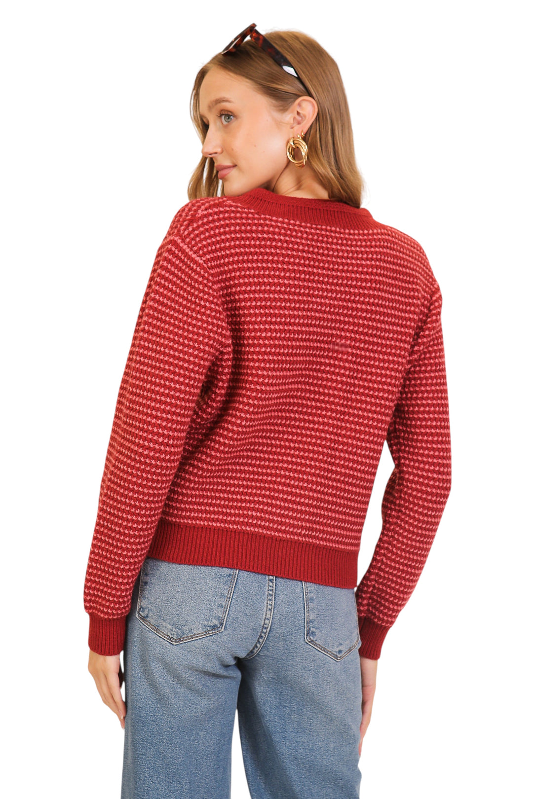 Elle Striped Cardigan