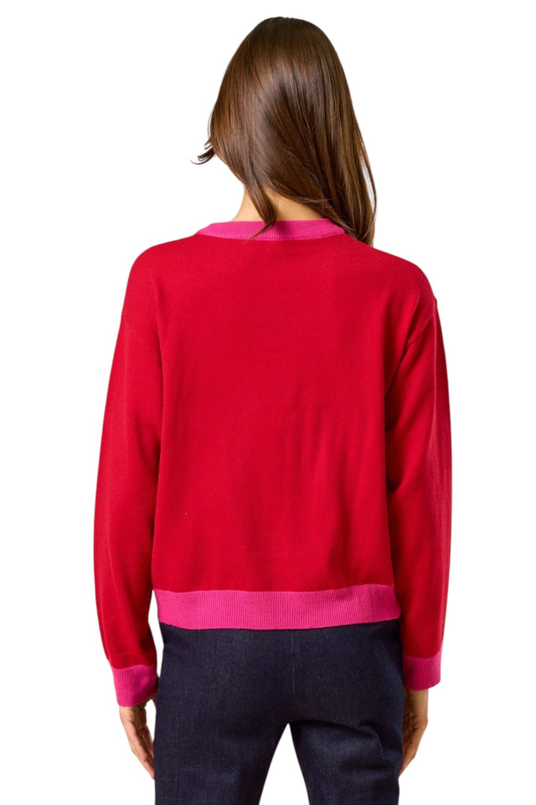 Maren Two Tone Sweater