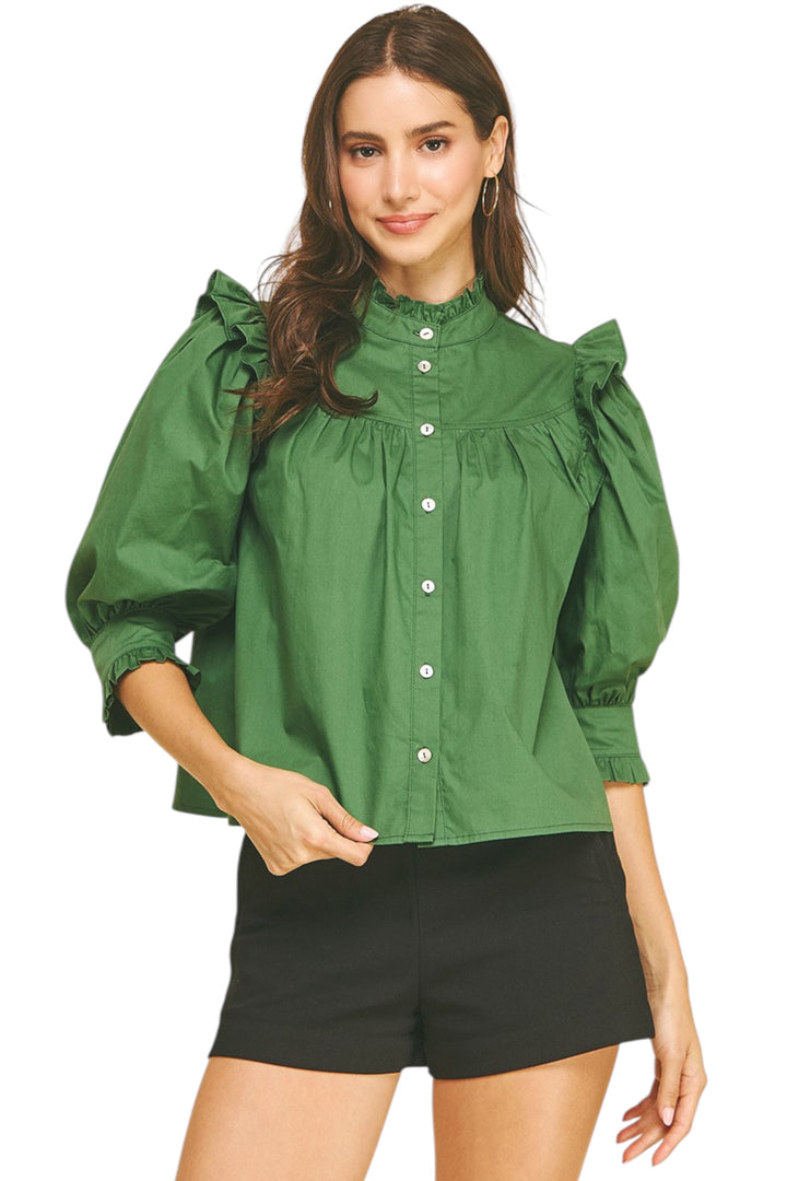 Mayes Puff Sleeve Top