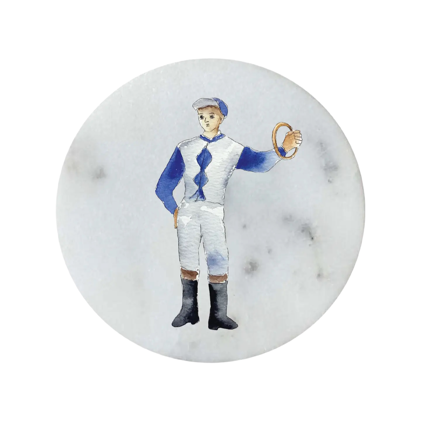 Jockey Marble Coaster - Thumbnail 2