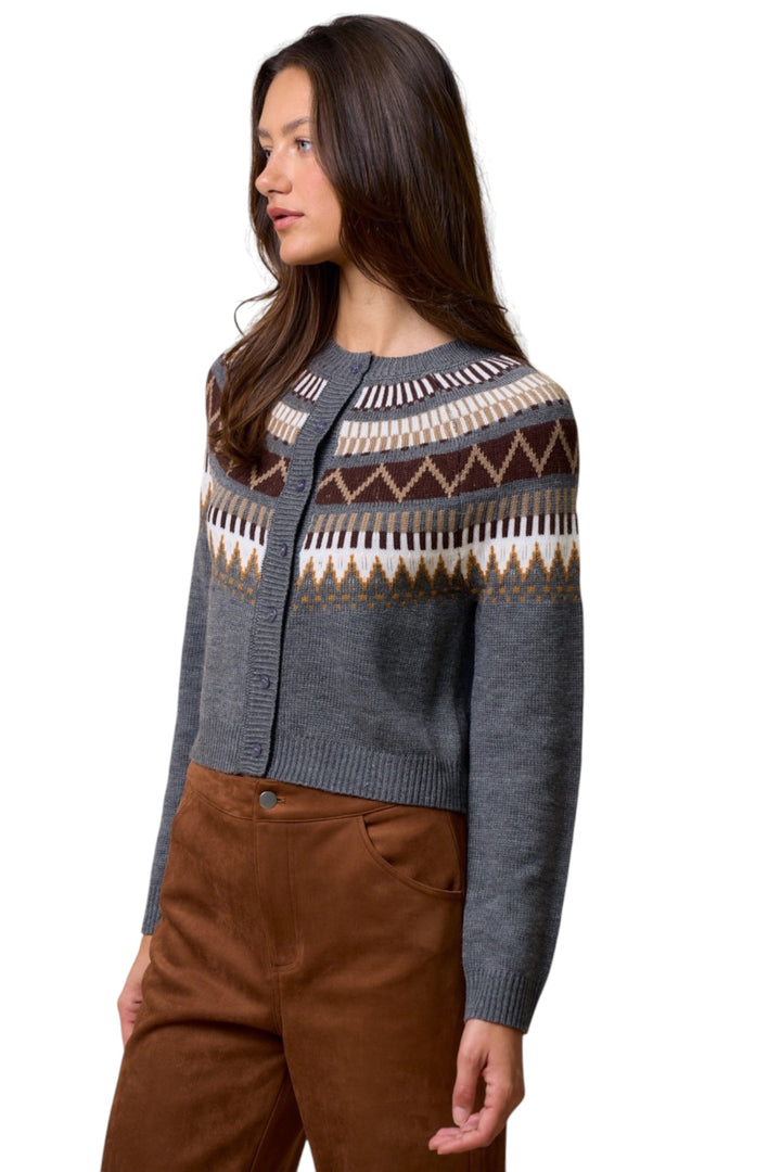 Barlowe Fair Isle Cardigan
