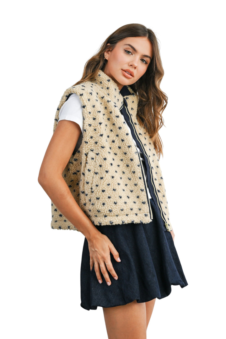 Moren Polka Dot Vest