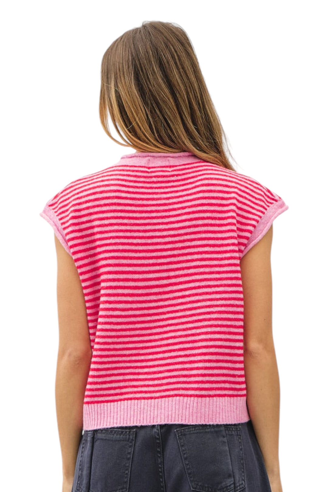 Tilly Striped Sweater Vest