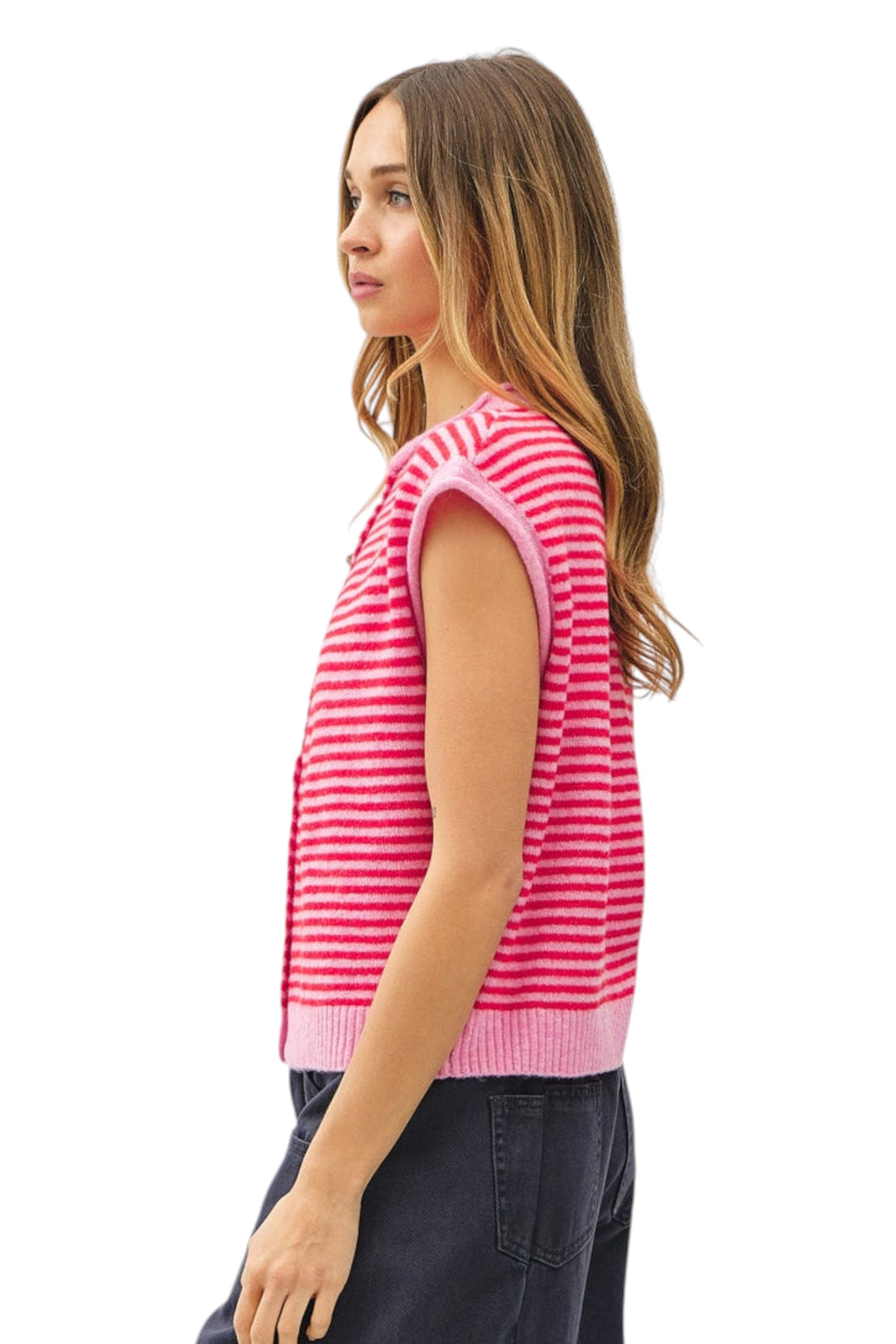 Tilly Striped Sweater Vest