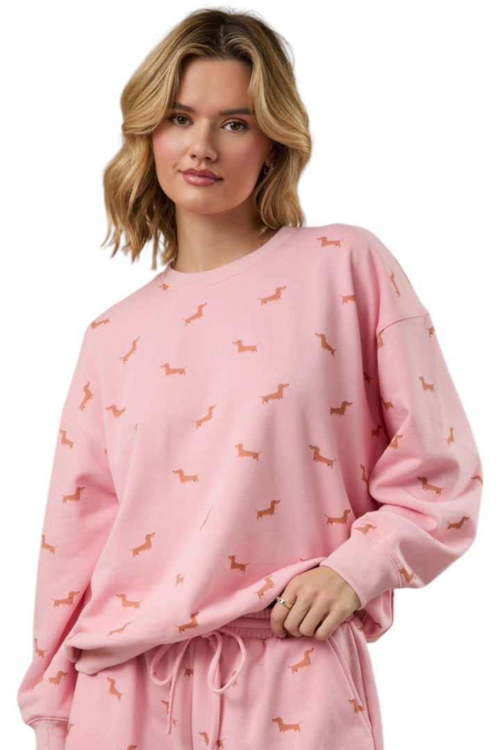 Frank Dog Printed Pullover