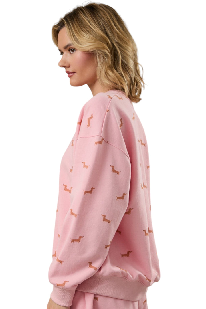 Frank Dog Printed Pullover