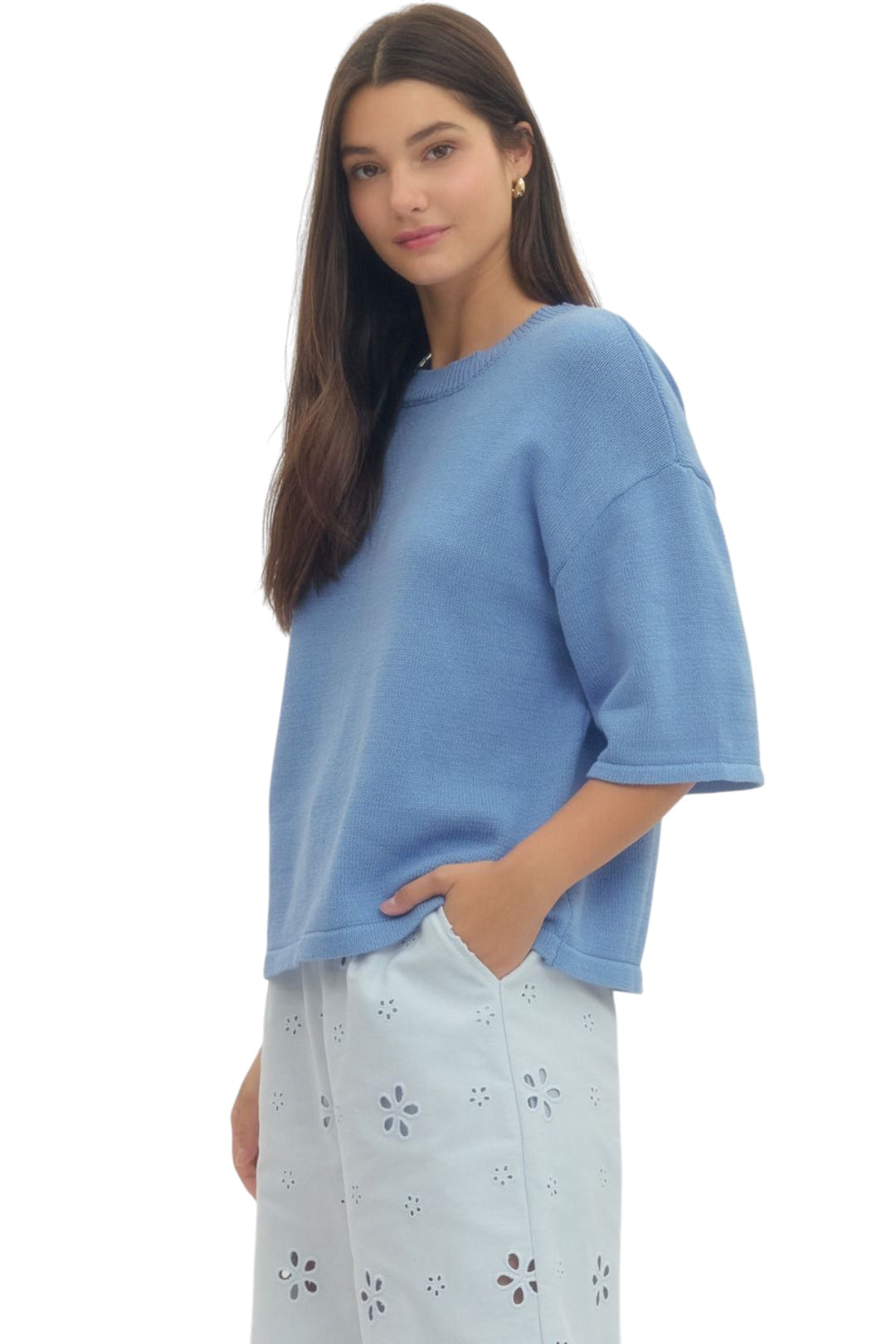 Loudon Short Sleeve Sweater