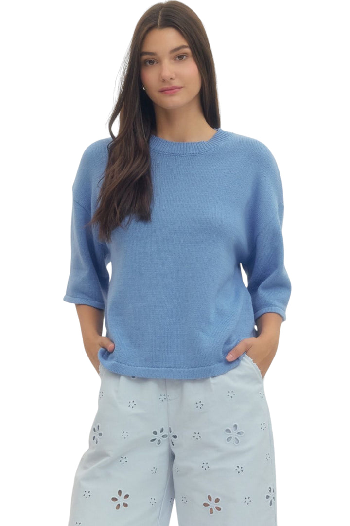 Loudon Short Sleeve Sweater