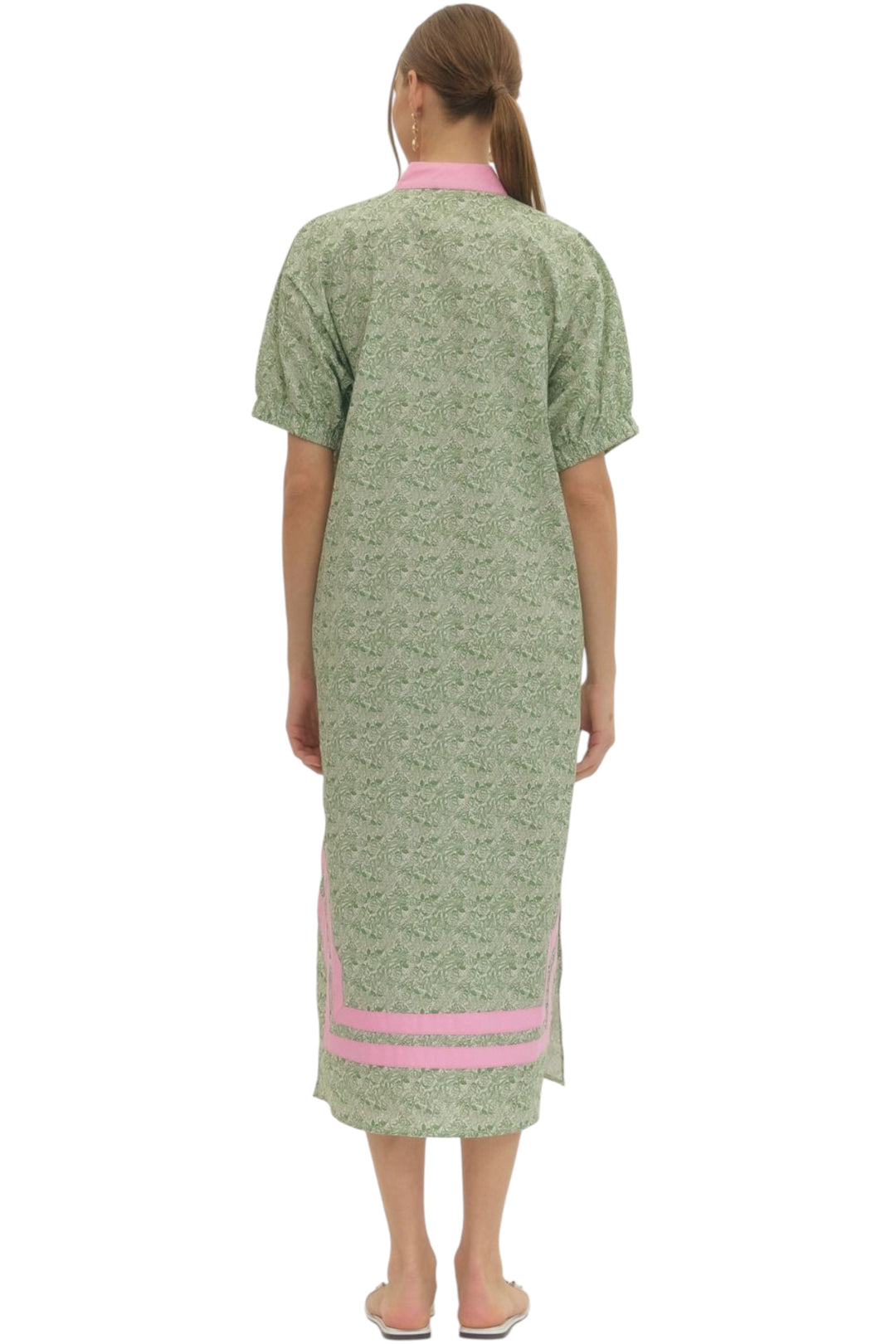 Olson Floral Midi Dress