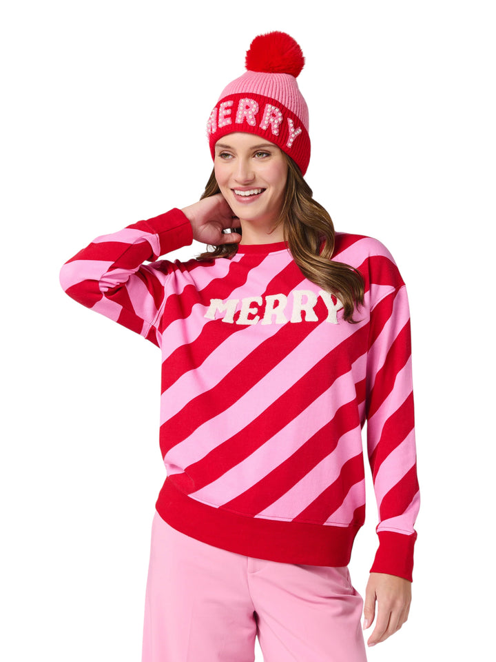 Merry Striped Pullover