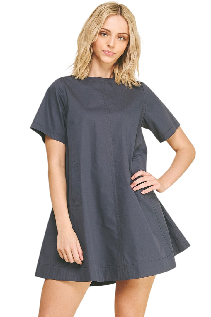 Cafferty Tunic Mini Dress