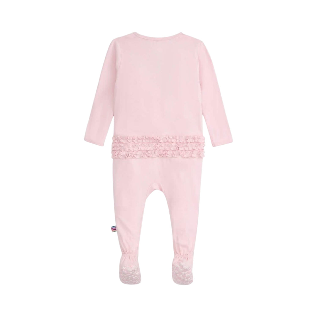 Pink Dogwood Magnetic Me Ruffle Footie