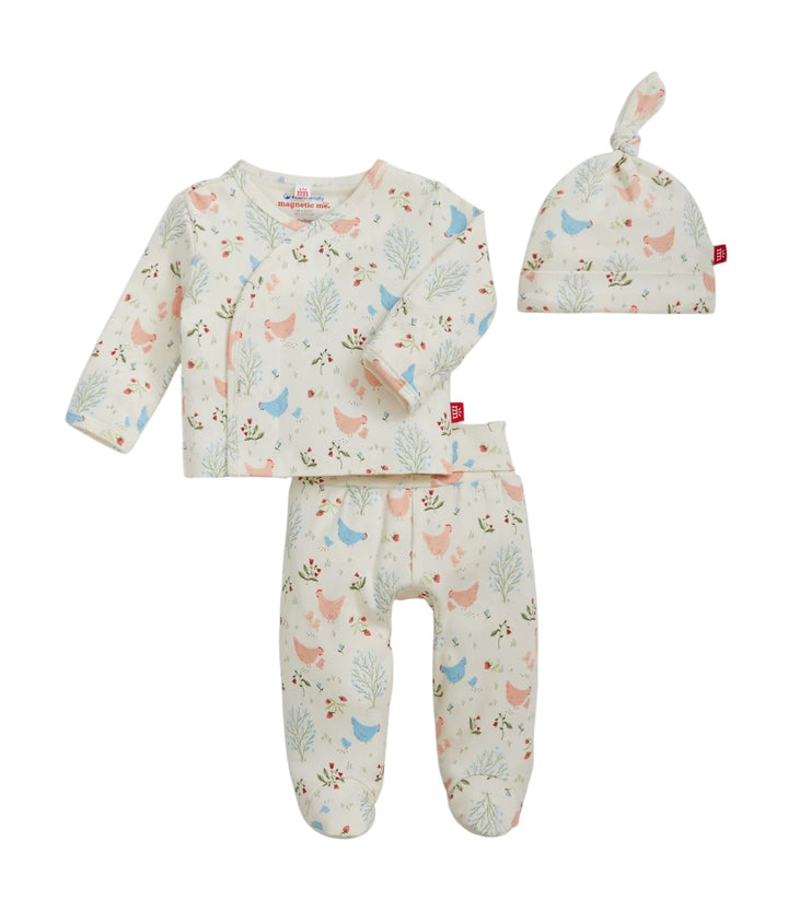 Chicken Tender Magnetic Me Kimono Set