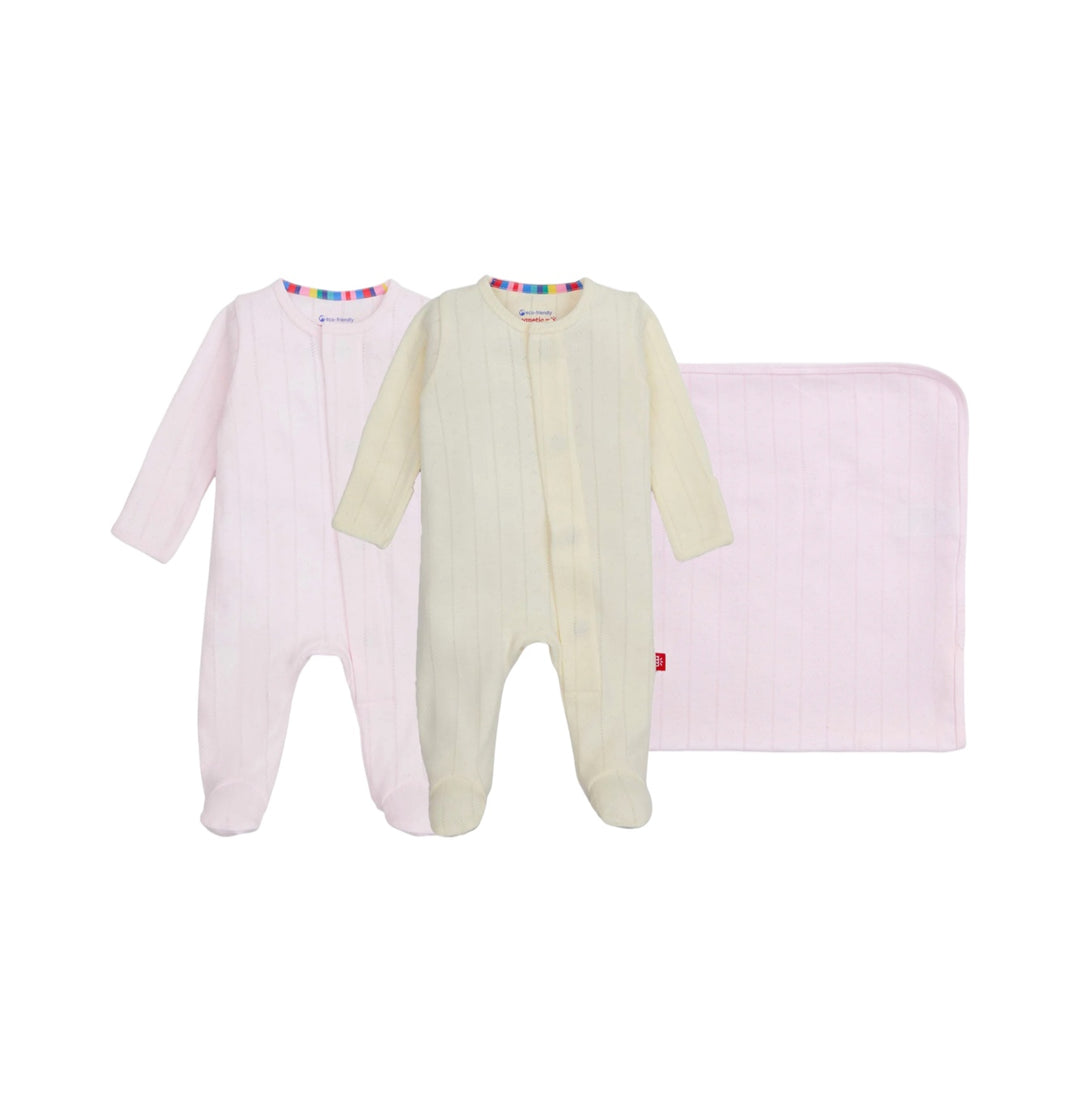 Hello Baby Pointelle Gift Set