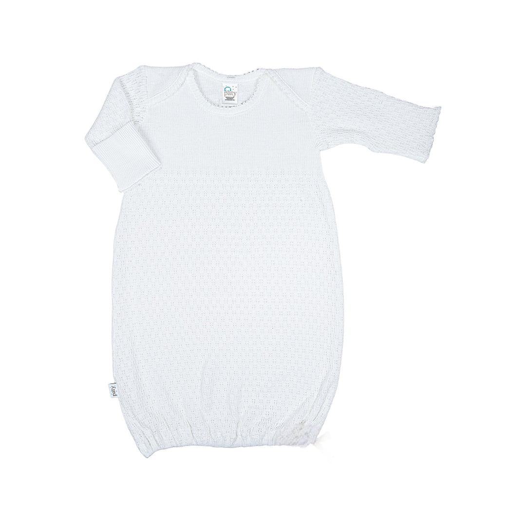 Overlap Shoulder Paty Gown