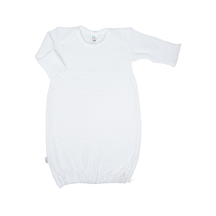 Overlap Shoulder Paty Gown