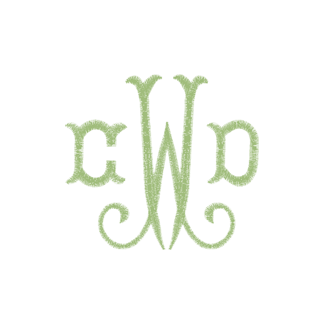 Baby Gown Monogram Options