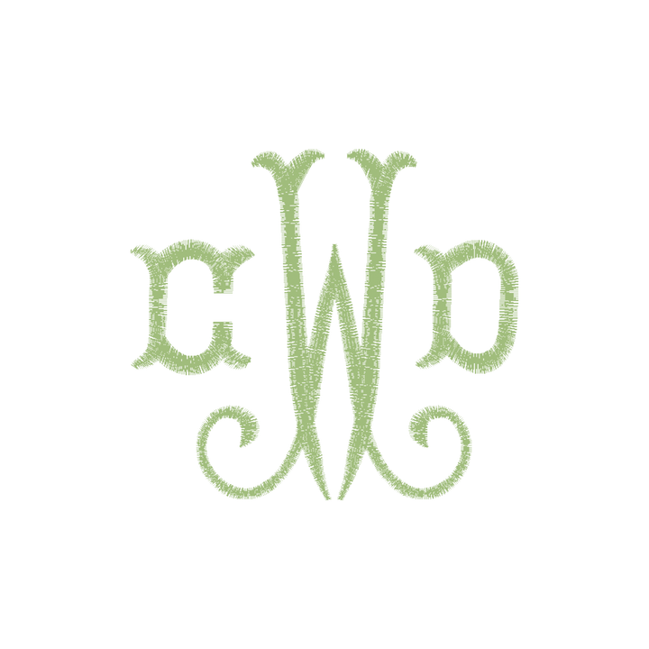 Baby Gown Monogram Options
