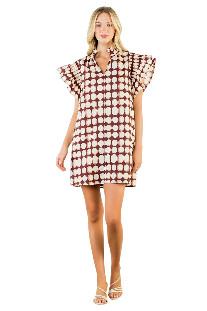 Werner Dot Mini Dress