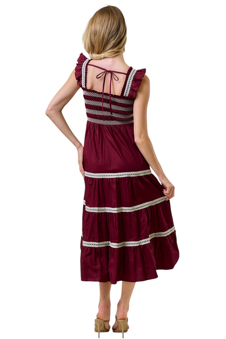 Seltsam Tiered Maxi Dress