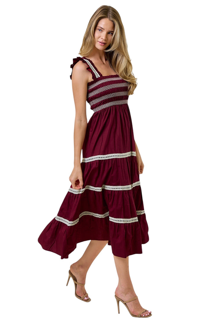 Seltsam Tiered Maxi Dress