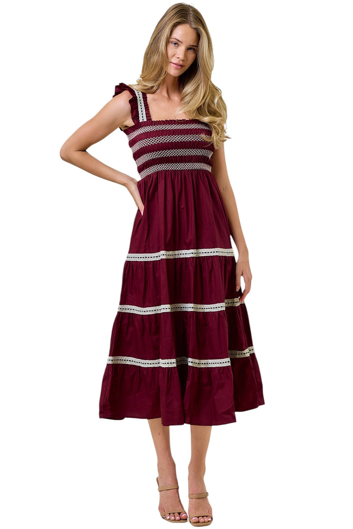 Seltsam Tiered Maxi Dress