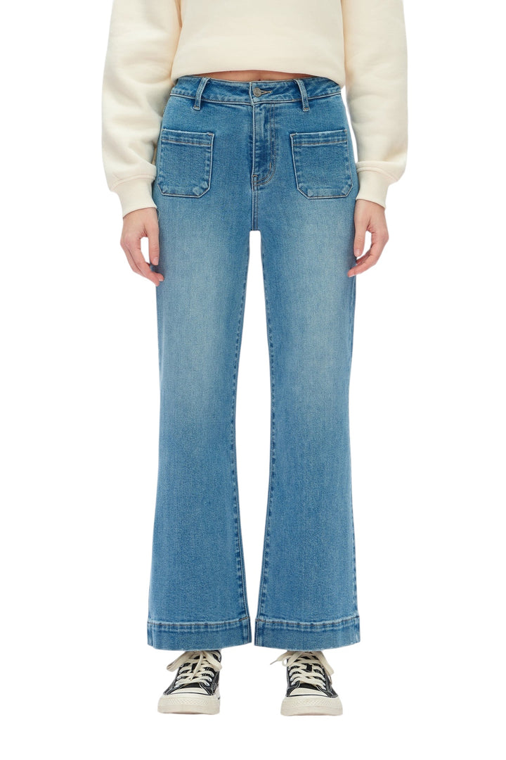 High Rise Wide Leg Bayeas Jeans
