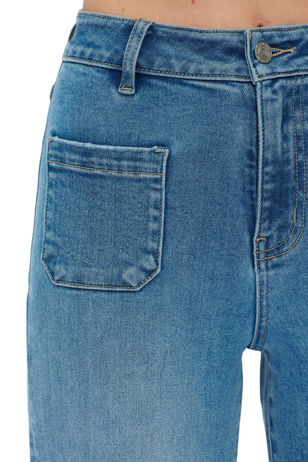 High Rise Wide Leg Bayeas Jeans
