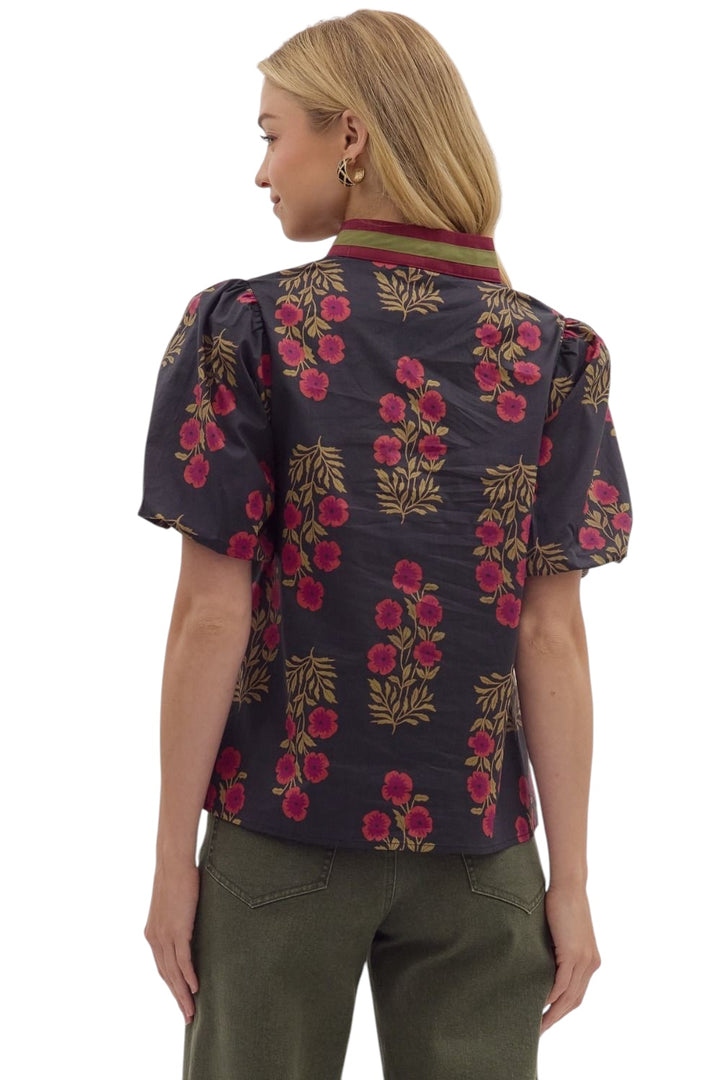 Madden Floral Print Top