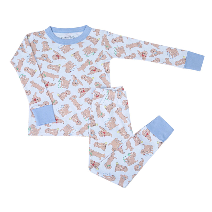 Golden Pup Long Pajamas
