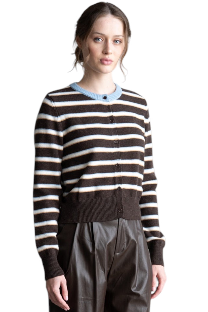 Waller Striped Cardigan