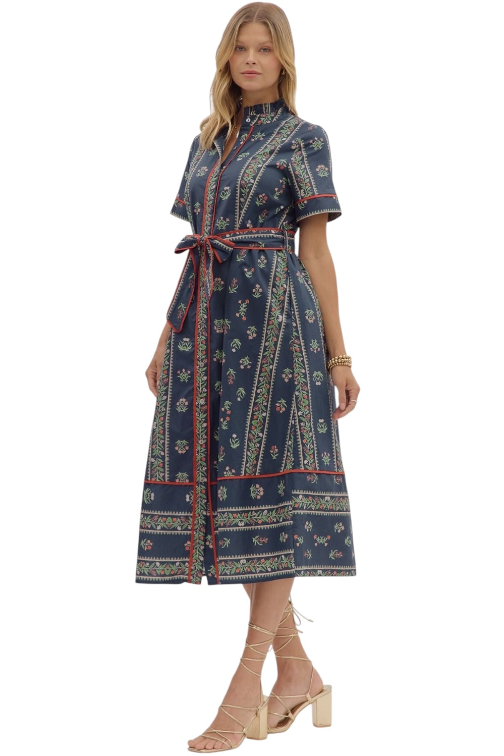 Marion Floral Midi Dress